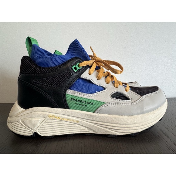 BRANDBLACK Aura 421BB Size 8 Blue‎ Gray Vibram Sneakers Running Shoes Mens main image 8